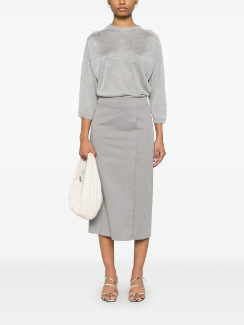 PESERICO SIGN MIDI SKIRT